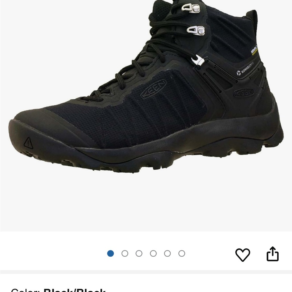 KEEN Men's Venture Mid High Hiking Boots Size 12 - Picture 2 of 8